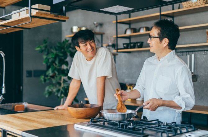 親子それぞれの趣味と時間を楽しめる快適な空間へ