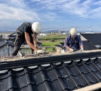 金沢市Y様邸瓦棟積みなおし工事