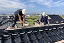 金沢市Y様邸瓦棟積みなおし工事