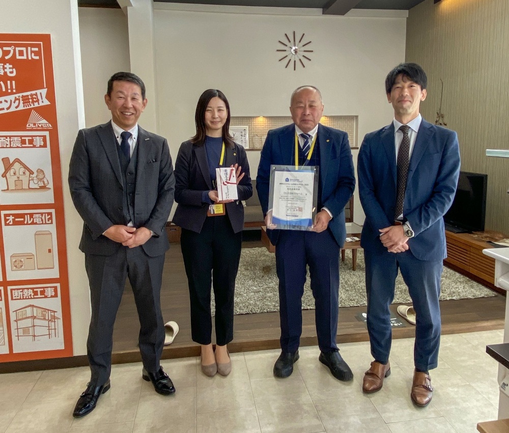 タカラスタンダード家事らくリフォームコンテストにて最優秀賞を受賞しました！