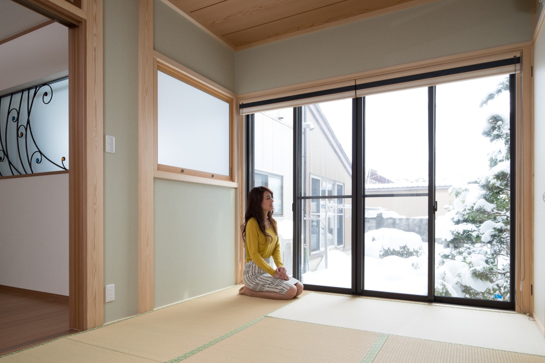 真冬でも暖かく、心地いい毎日です。何度も打合せに足を運んでくれてありがとう！