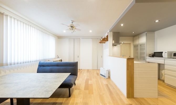 家族の暮らしにフィットする、整う住まいのかたち